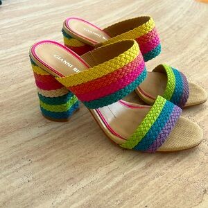 Also seen on Becca Bloom’s wedding attendee ✨ rainbow heels